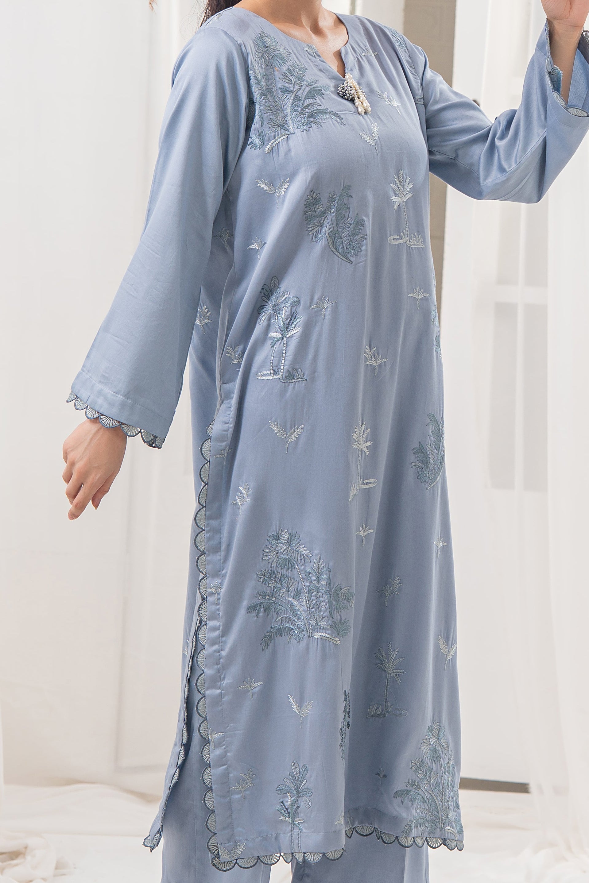 Co-Ord Sets ESSENTIALS - Pale Blue Grey