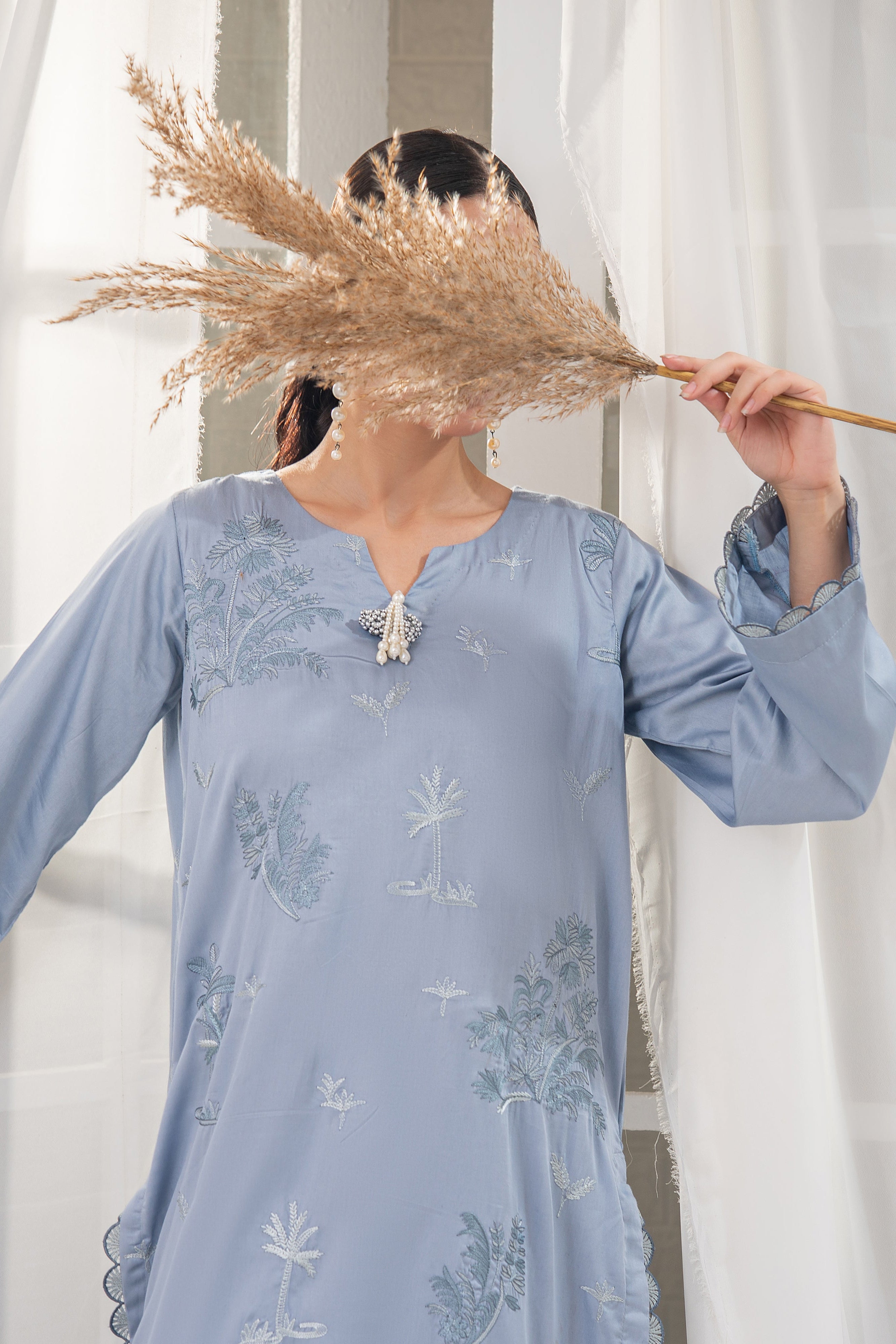 Co-Ord Sets ESSENTIALS - Pale Blue Grey