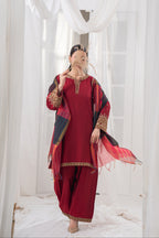 3-Piece EMBROIDERED SUIT - Ruby Rose