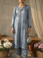 Co-Ord Sets ESSENTIALS - Pale Blue Grey