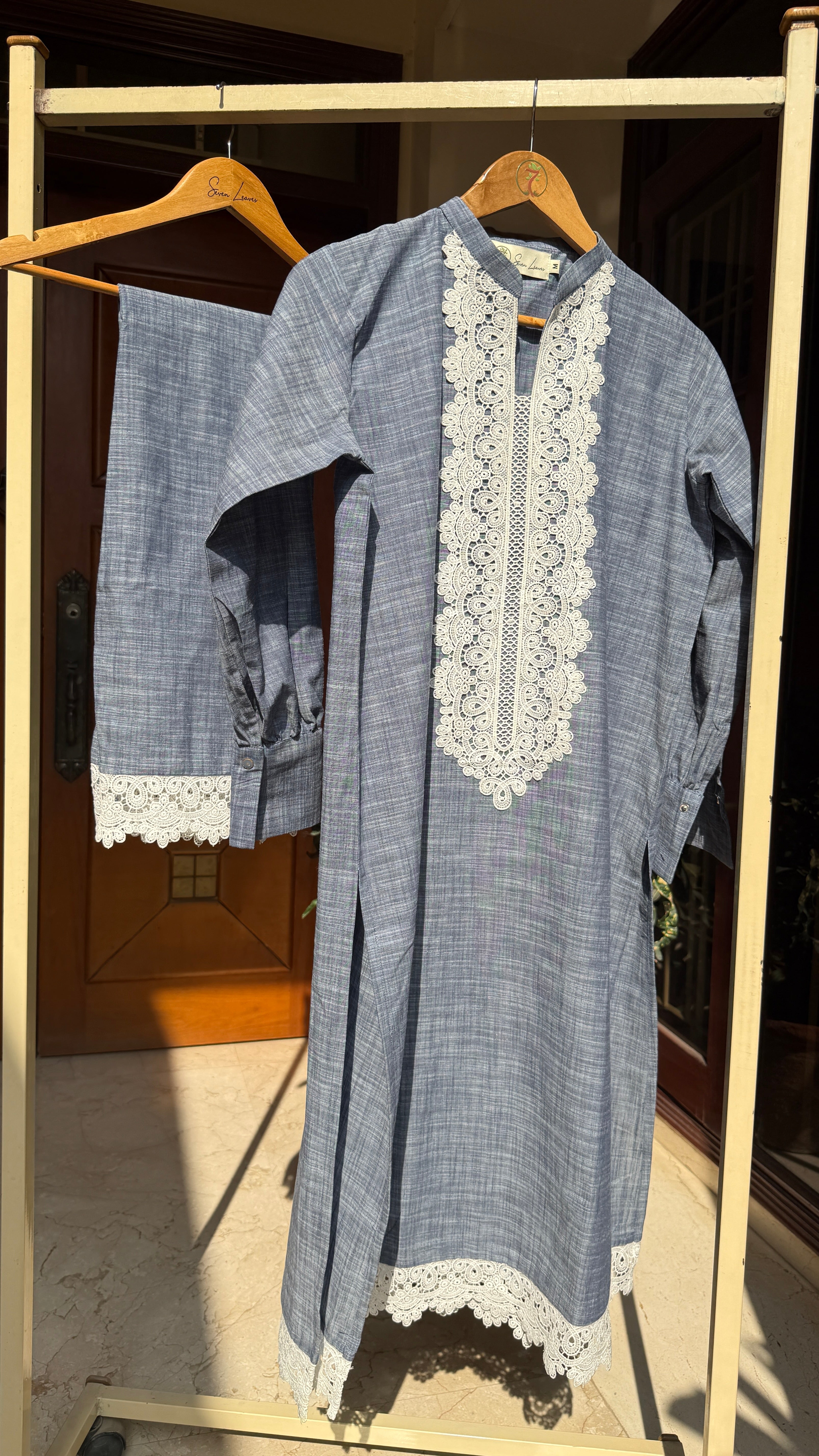 CO-ORD SET - DENIM BLUE