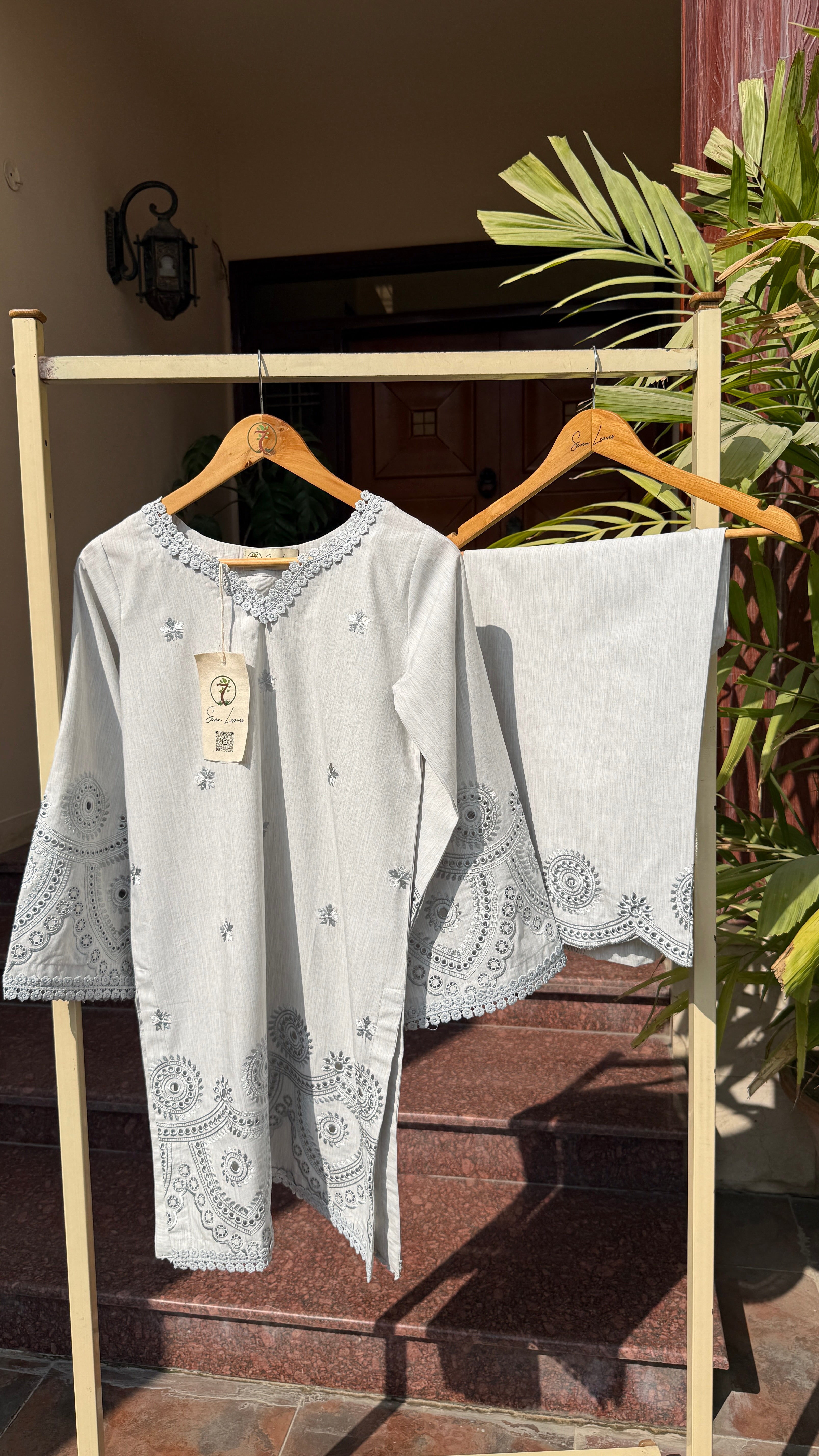 CO-ORD SET - STEEL GREY