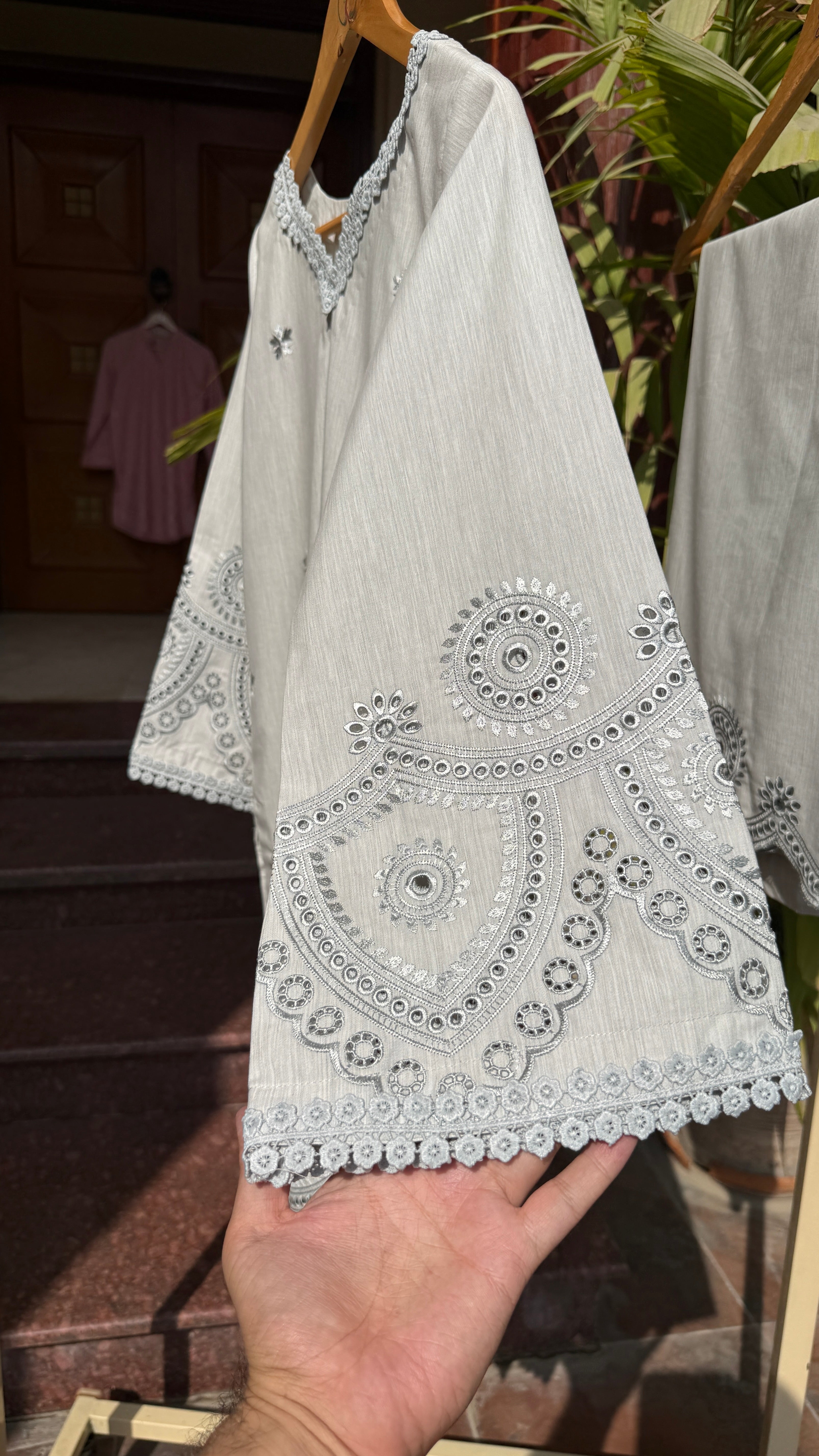 CO-ORD SET - STEEL GREY