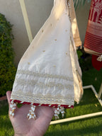 3-Piece EMBROIDERED SUIT - Royal Ivory